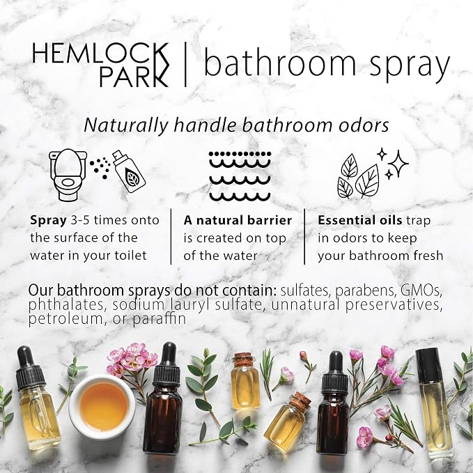 Hemlock Park Sandalwood Room Spray | Naturally Scent Your Space | Sustainably - Image 2