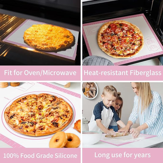 Non-stick Silicone Pastry Mat, Silicone Baking Mat - Image 2
