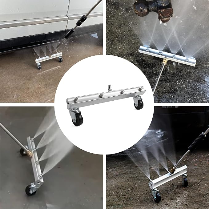 Hourleey Pressure Washer Undercarriage Cleaner, Undercarriage Water Broom - Image 7