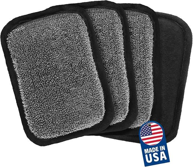 MEKER Grill Brush Bristle Free Replacement Pad, Ultra Safe Cleaning, Grill - Image 9