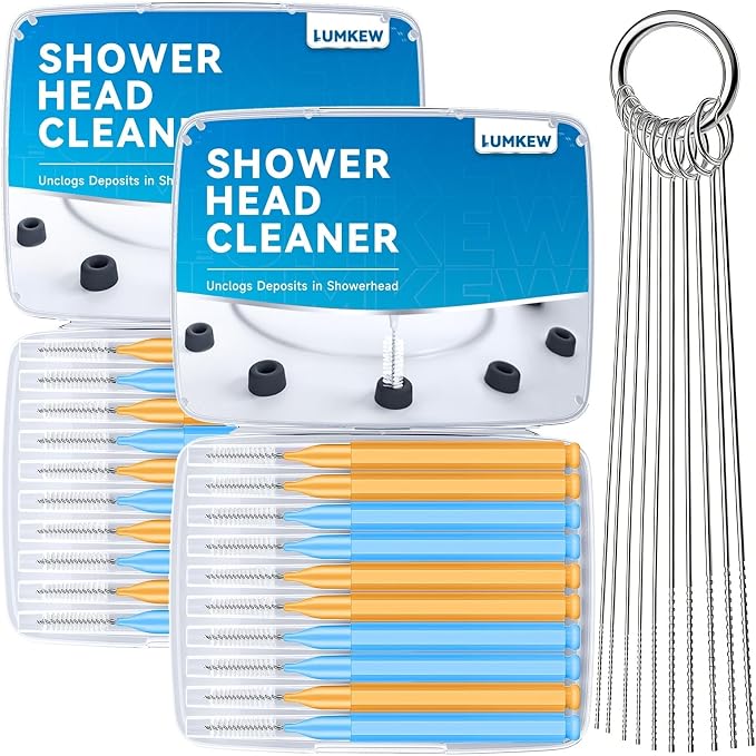 30Pcs Shower Head Cleaner Tool Set, Showerhead Nozzle Unclogger Picks - Image 8