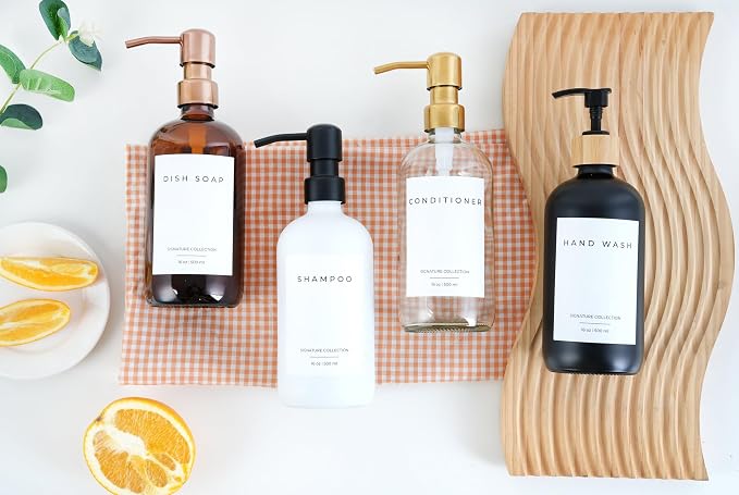 Emerson Essentials Soap Dispenser, Dish Bottles - Image 6