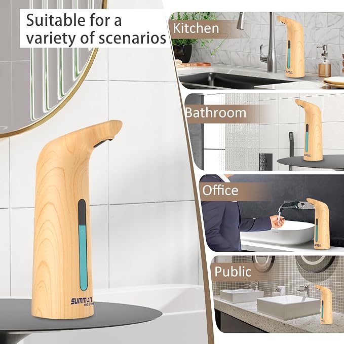 Automatic Liquid Soap Dispenser Touchless, 400ML Hand & Dish Countertop - Image 6