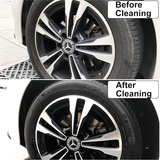 9Pcs Grey Wheel Tire Brush Set - Image 7