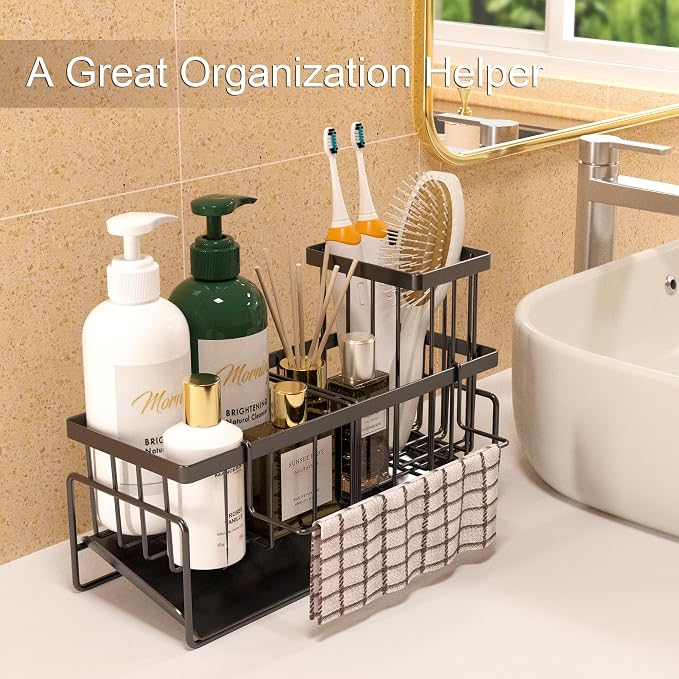 Kitchen Sink Caddy Organizer – Rustproof Sponge Holder - Image 6