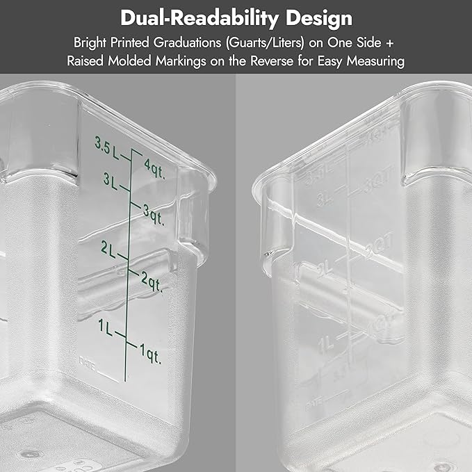CURTA 4 Pack Food Storage Containers - Image 9