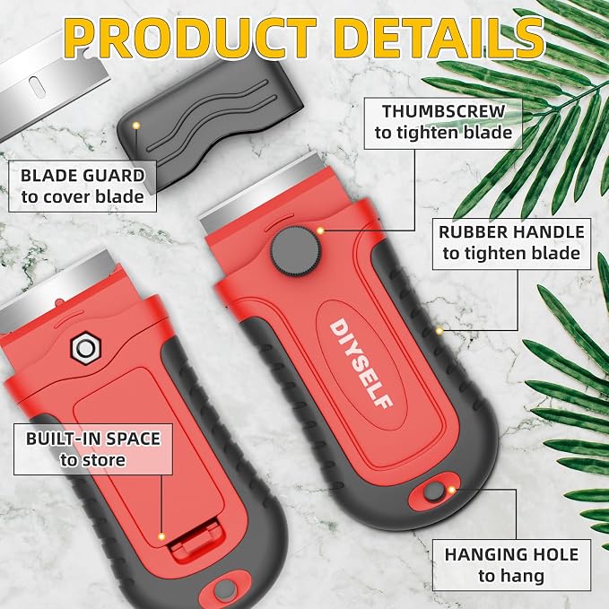 DIYSELF 1 Pack Razor Blade Scraper - Image 6