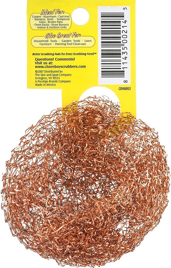 Chore Boy Ultimate Copper Scrubber Scouring Pad, Pure Copper - Image 2