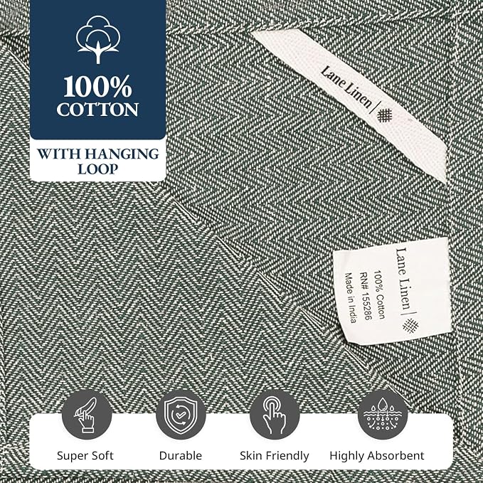 LANE LINEN Kitchen Towels Set - Image 8