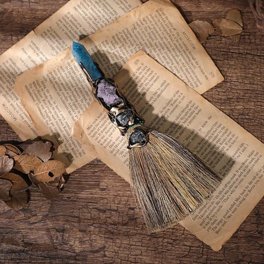 Crystal Witch Altar Broom - Image 2