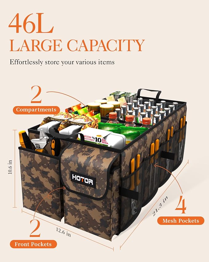 HOTOR Trunk Organizer - Image 3