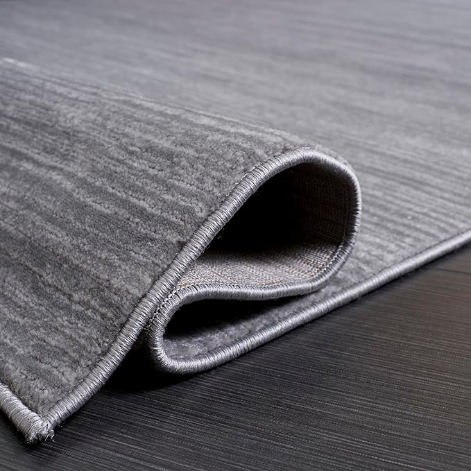 SAFAVIEH Area Rug 12x18 - Vision Collection - Large - Silver, Modern Ombre Design, Non-Shedding & Easy to Clean, Ideal for Living Room, Bedroom, Dining Space (VSN606G)