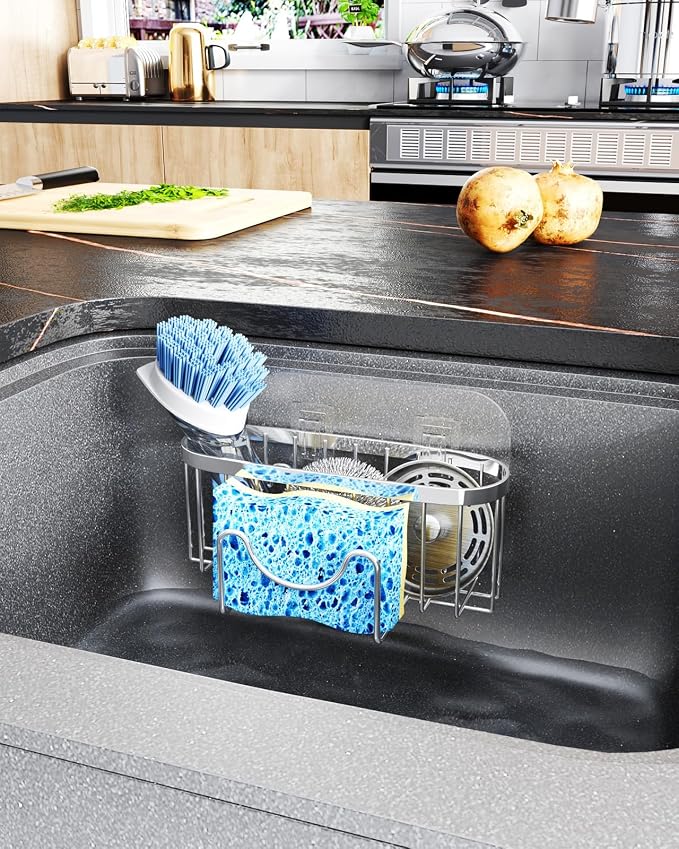 HapiRm Kitchen Sponge Holder for Sink - Image 7