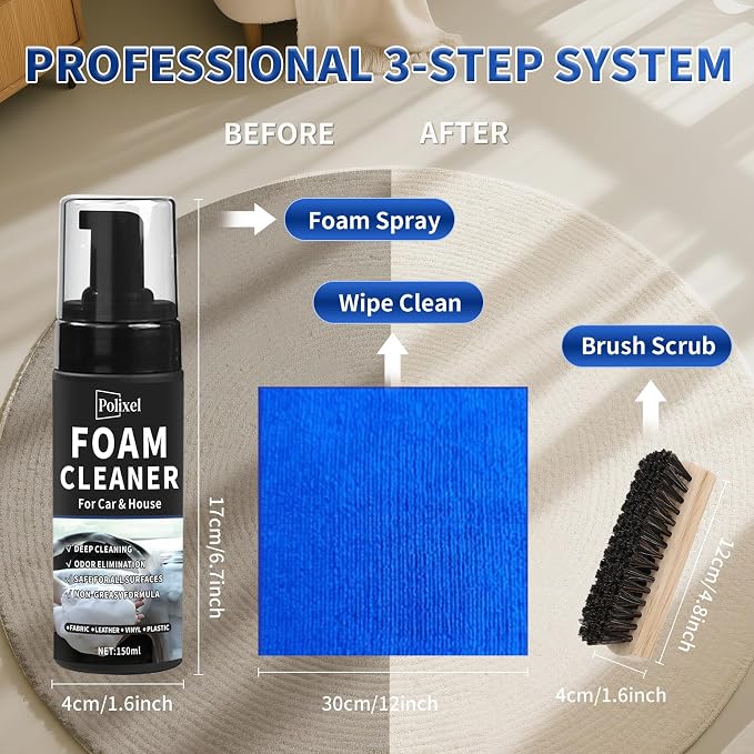 Car Interior Foam Cleaner - Image 6