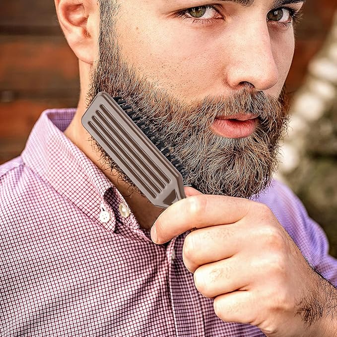 NICEMOVIC 10 Pcs Barber Clipper Cleaning Brush, Barber Accessories Supplies - Image 7