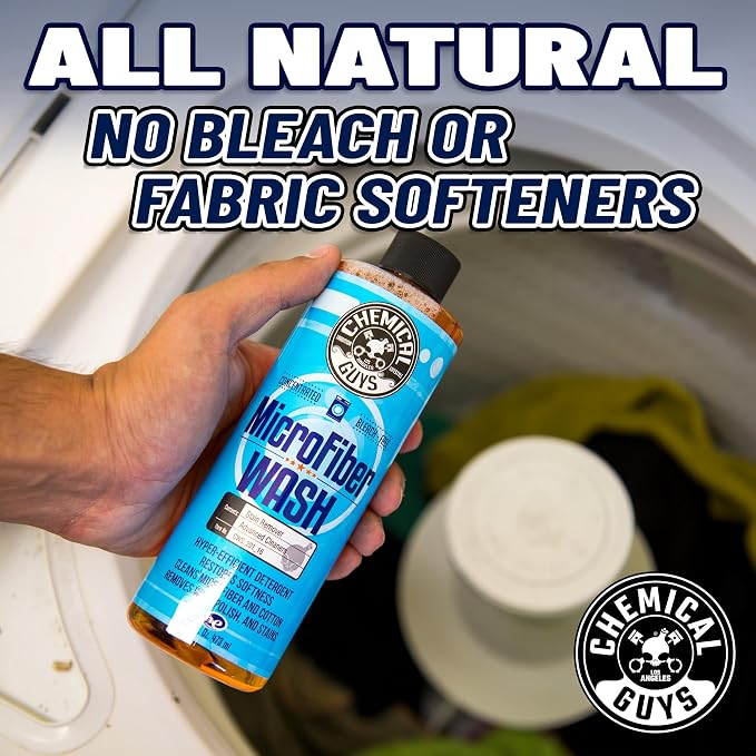 Chemical Guys Microfiber Cleaning Cloth and Car Wash Towel Detergent - Image 4