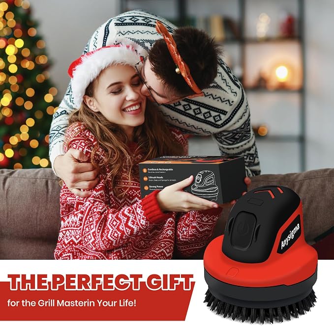 Electric Grill Brush- Waterproof Cordless Rotary Cleaning Brush - Image 7