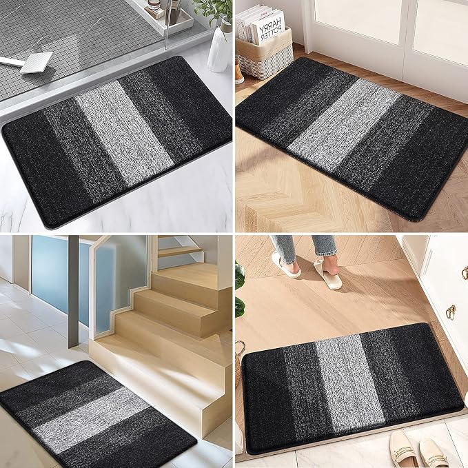 Kitinjoy Indoor Outdoor Door Mat, 71x24 Non-Slip Absorbent Dirt Trapper - Image 6
