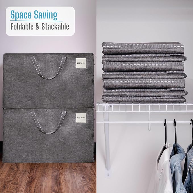 VENO 6 Pack Moving and Storage Bags, Heavy Duty, Alternative to Moving Boxes - Image 8