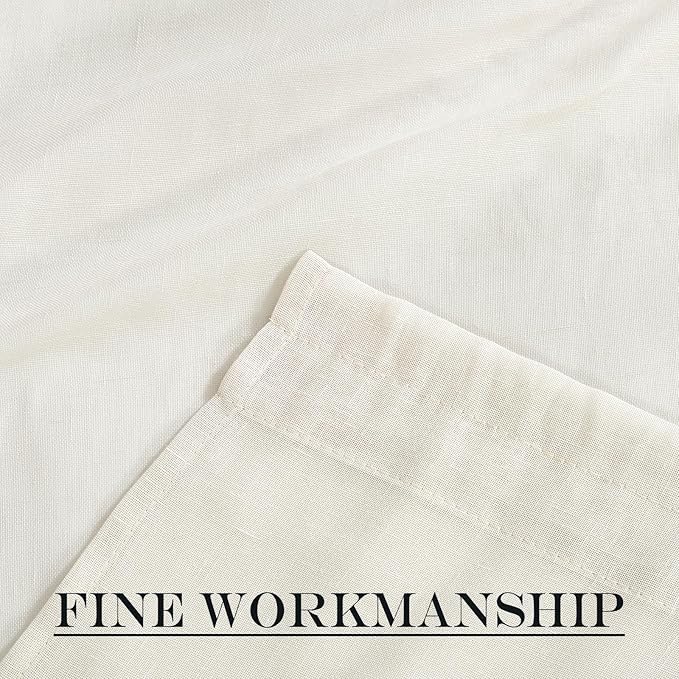 NICETOWN Linen Curtains 50 Inches Long - Image 6