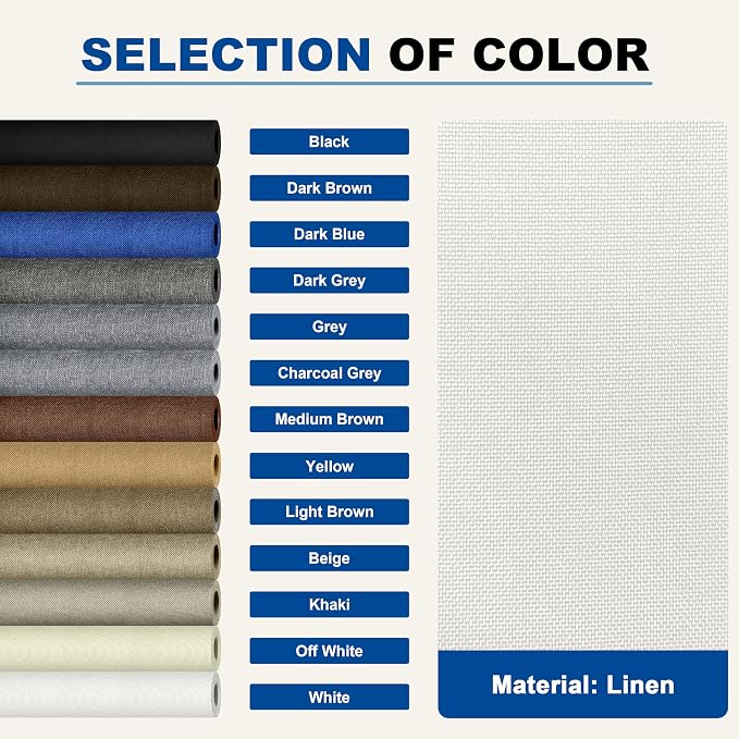 KING MOUNTAIN Linen Repair Patches, Self-Adhesive Linen Fabric Patches - Image 6