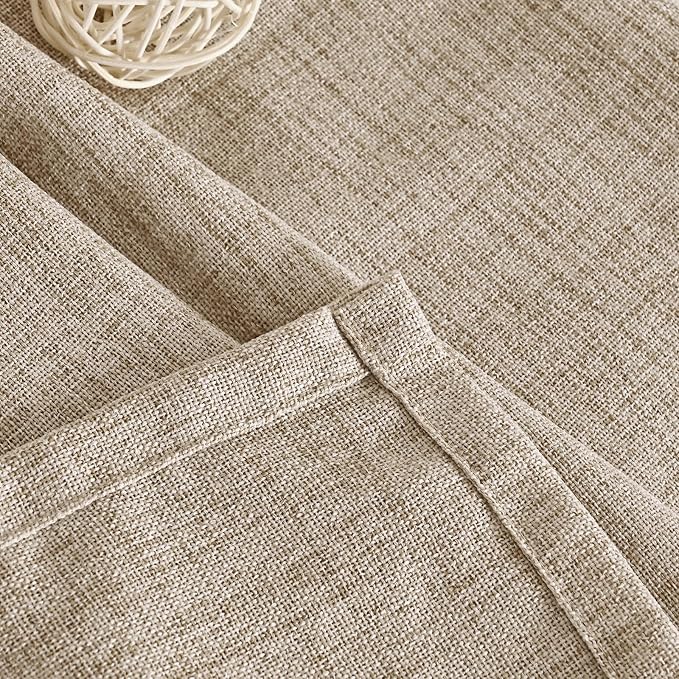 YoungsTex Short Linen Curtains 40 Inch Length - Image 9