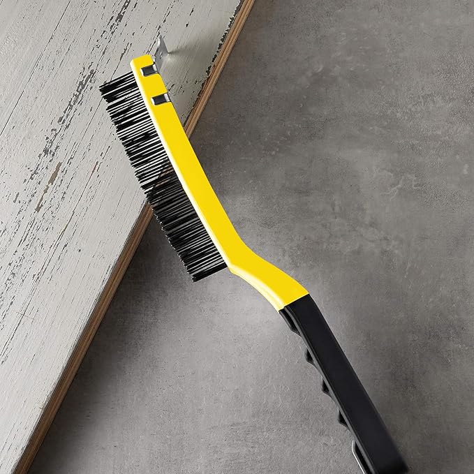 ALLWAY SB319 Soft-Grip Carbon Steel Wire Brush - Image 3