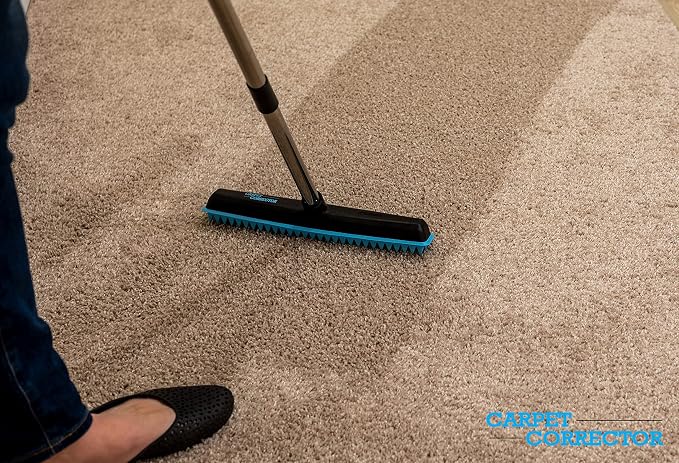 The Big Carpet Corrector- Carpet Rake to Rejuvenate Your Matted Carpet. Perfect - Image 9