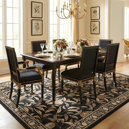 GarveeHome Boho Leaf Area Rugs 9x12 Living Room, Large Rugs - Image 2