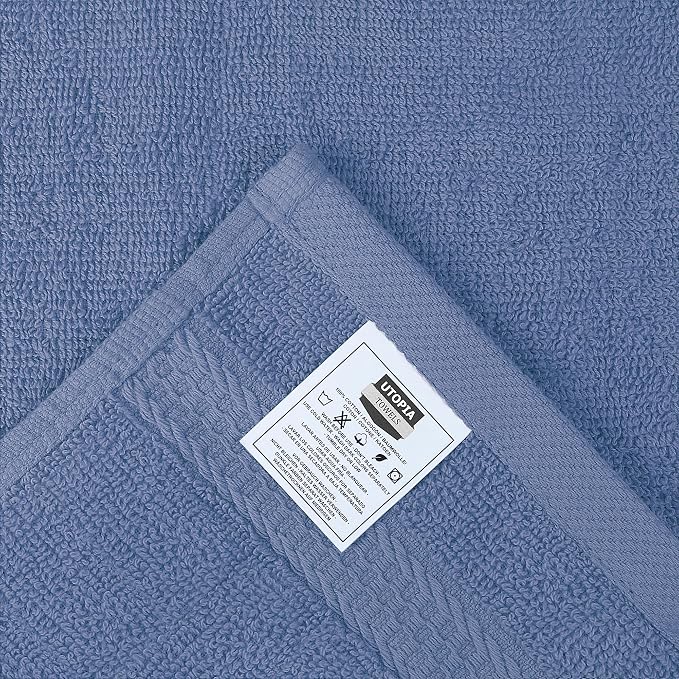 Utopia Towels 12 Pack Premium Wash Cloths Set, 12 by 12 Inches, 100% Cotton - Image 7