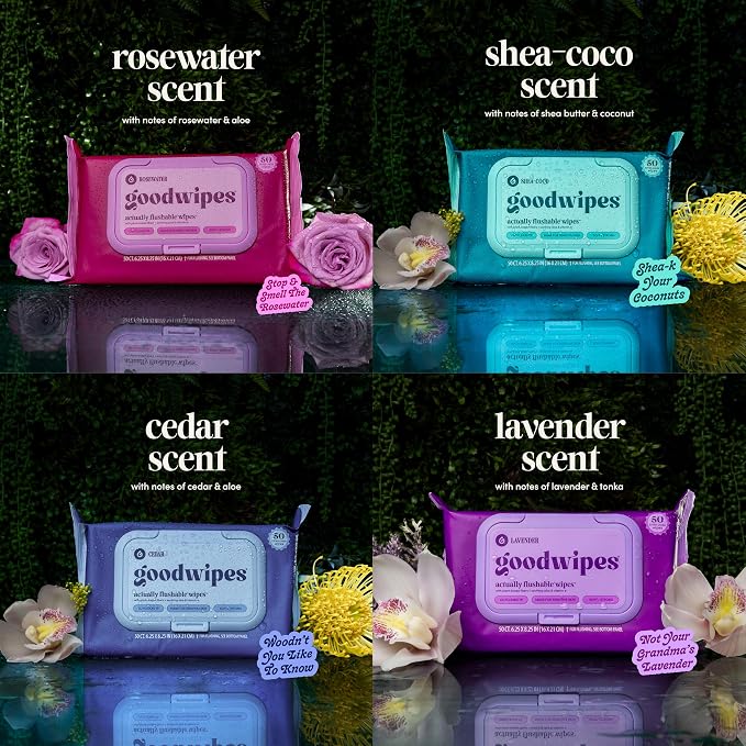 goodwipes Flushable Butt Wipes - Image 9