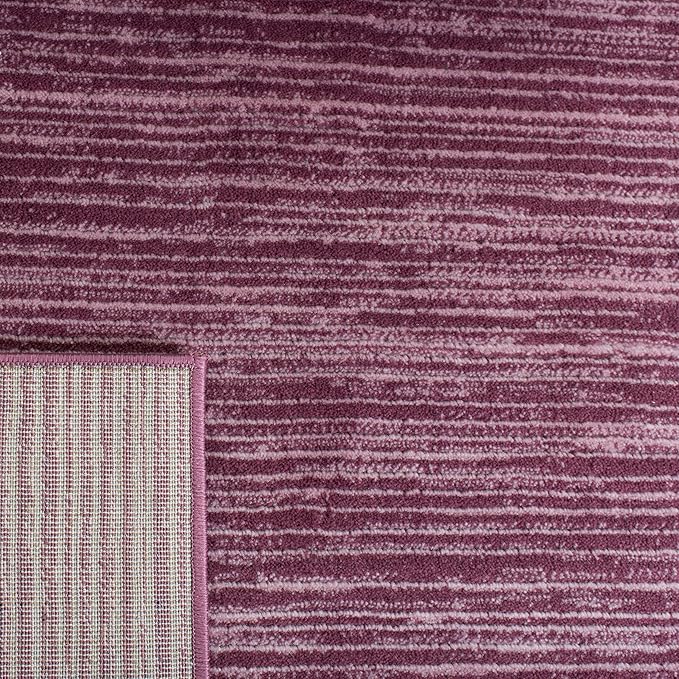 SAFAVIEH Vision Collection Runner Rug - 2'2" x 8', Grape Purple, Modern Ombre Design, Non-Shedding & Easy to Clean, Ideal for Entryway, Foyer, Bedroom, Hallway (VSN606A)