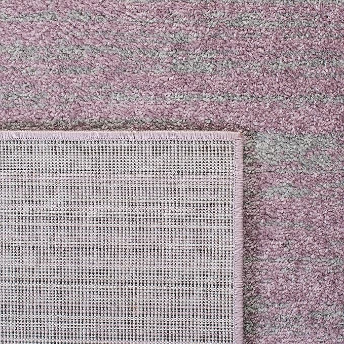 SAFAVIEH Adirondack Collection Accent Rug - 4'5" x 6'5", Purple & Green, Modern Ombre Design, Non Shedding & Easy to Clean, Ideal for Living Room, Bedroom, Office, Dining Space (ADR113V)