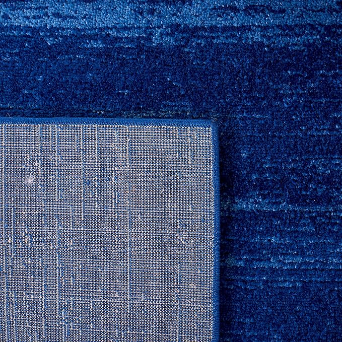 SAFAVIEH Adirondack Collection Runner Rug - 2'1" x 8', Light Blue & Dark Blue, Modern Ombre Design, Non Shedding & Easy to Clean, Ideal for Hallway, Foyer, Kitchen, Entryway, Bedroom (ADR113F)