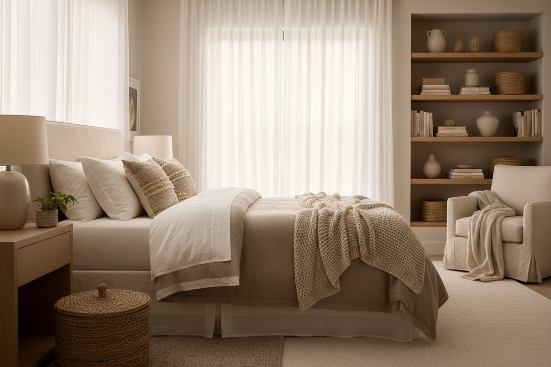 Bedroom Harmony: Beds & Furniture, Window Treatments, and Smart Storage & Organization for a Restful Home