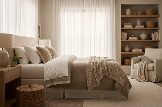 Bedroom Harmony: Beds & Furniture, Window Treatments, and Smart Storage & Organization for a Restful Home