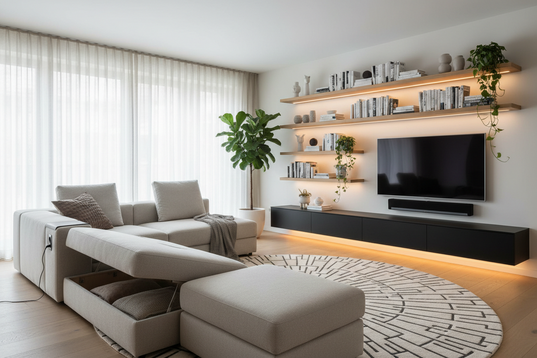 Smart Living Room Systems: Furniture, Storage & Organization, and Living Room Design for Functional Modern Homes