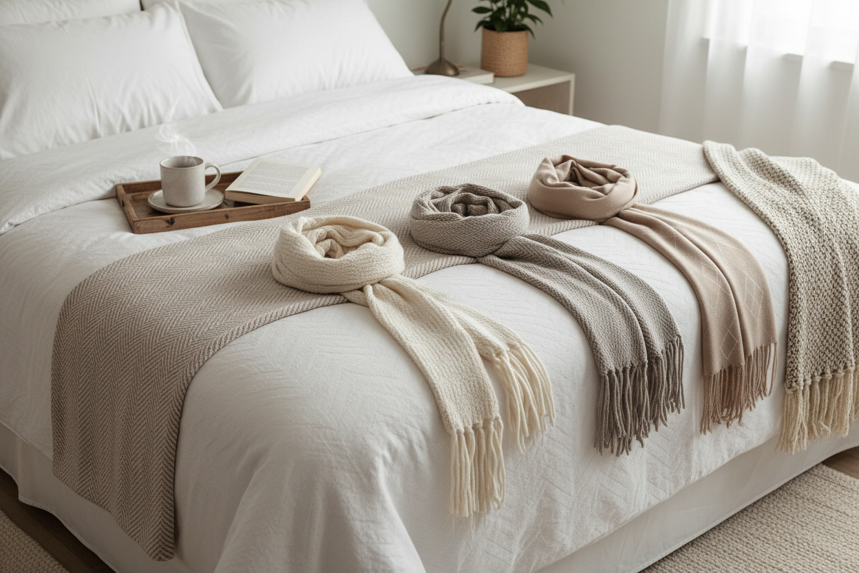 Bed Runners & Scarves