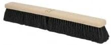 PRO SOURCE Bolt-On Style Push Broom Head: Black Polypropylene Bristles by PROSOURCE