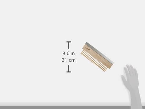 Winco Brass Wire Oven Bristle Brush - Image 2