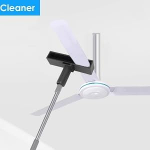 Pssopp Ceiling Fan Blade Cleaner, Duster Ceiling Fan Attachment Washable Brush - Image 3