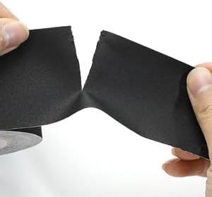 WELSTIK 2 Pack Black Gaffers Tape, Waterproof Matte Finish Gaff Tape, Non - Image 5