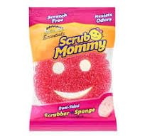 Scrub Mommy Essentials/Mini Mommy Dual-Sided Scrubber + Sponge by ScrubDaddy