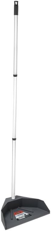 Silicone Dust Pan with Handle Lobby Dustpan with Long Handle Stand Up Dustpan by Superio