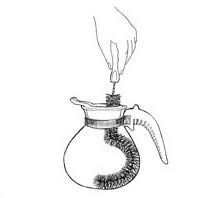 Coffee Pot Cleaning Brush, Made in USA, - Image 5