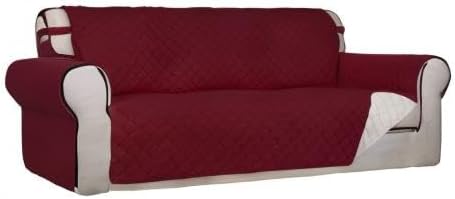 PureFit Reversible Quilted Sofa Cover, Water Resistant Slipcover Furniture - Image 8