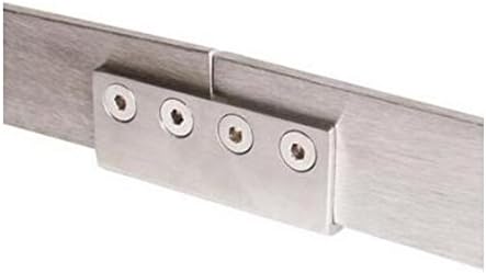Stainless Steel J-Shape Basic Contemporary Sliding Barn Door Hardware Kit - Image 4