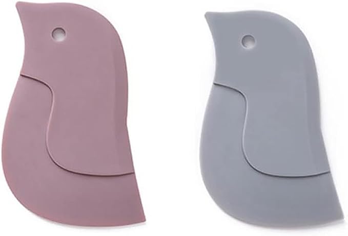 Pan Scraper Silicone Scraper, Penguin Shape Kitchen Cleaning Tool Pans Bowls by Unknown