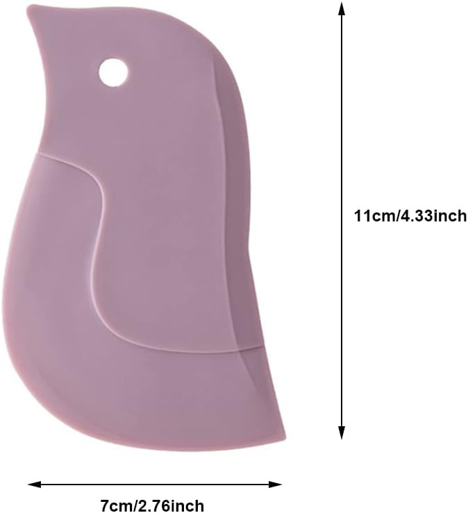 Pan Scraper Silicone Scraper, Penguin Shape Kitchen Cleaning Tool Pans Bowls - Image 2