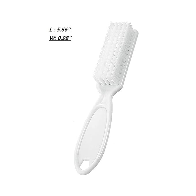 6Pcs Handle Grip Nail Brush, Hand Fingernail Cleaner Brush Manicure Tools Scrub - Image 2